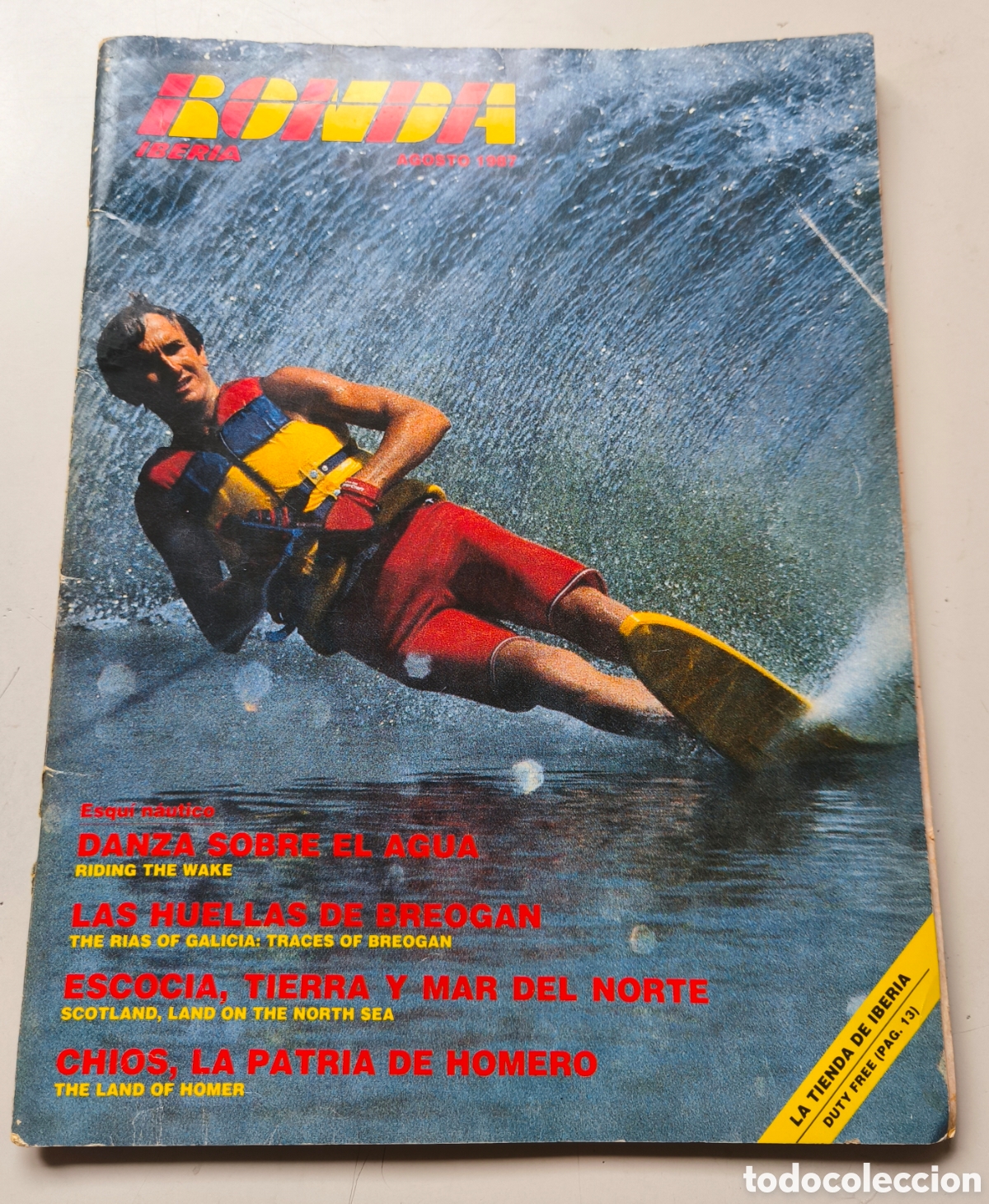 Sammeln von Zeitschriften und Zeitungen: Revista ronda iberia de agosto 1987