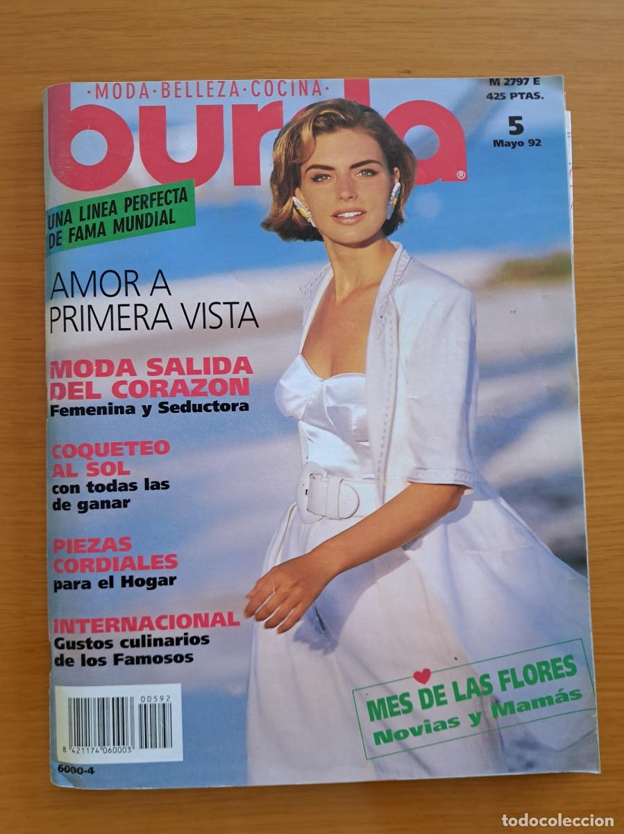 Colecionismo de Revistas e Jornais: LOTE DE 4 REVISTAS BURDA ABRIL 1988 / ABRIL 1991 / ABRIL 1992 / MAYO 1992 CON HOJAS DE PATRONES