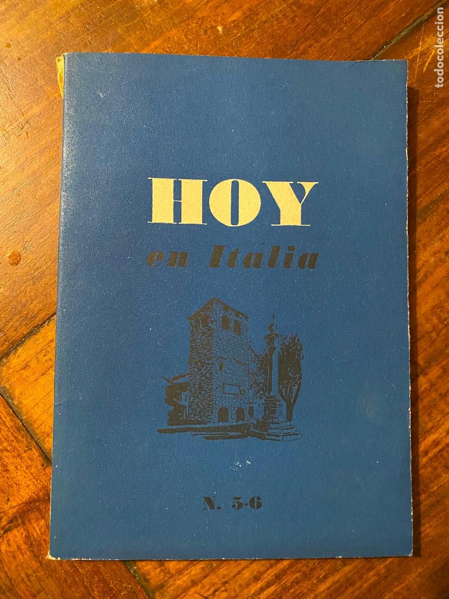 Sammeln von Zeitschriften und Zeitungen: REVISTA HOY EN ITALIA (NUMERO 56)