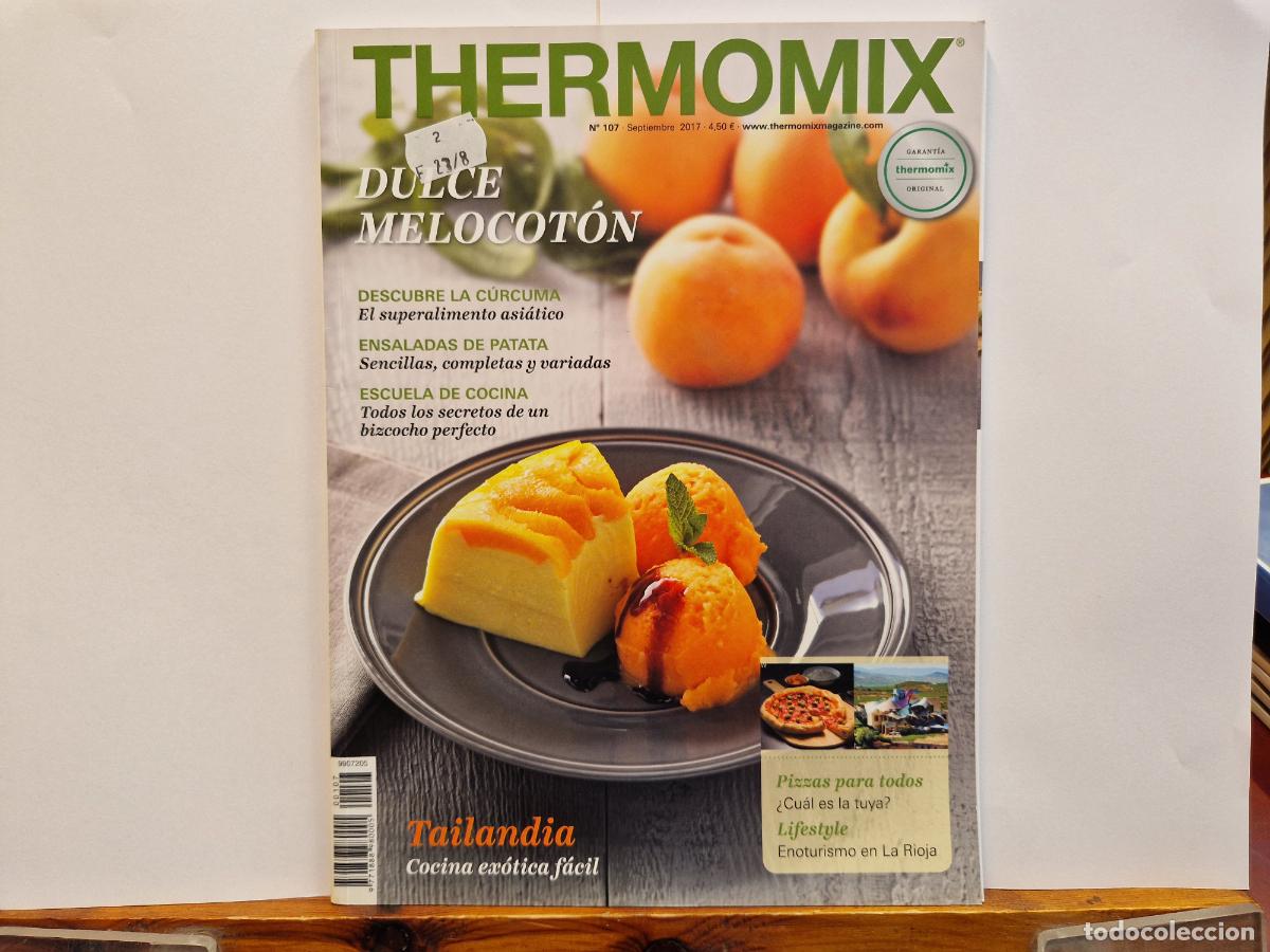 Collection Magazines and Newspapers: THERMOMIX. DULCE MELOCOTON. DESCUBRE LA CURCUMA. N 107