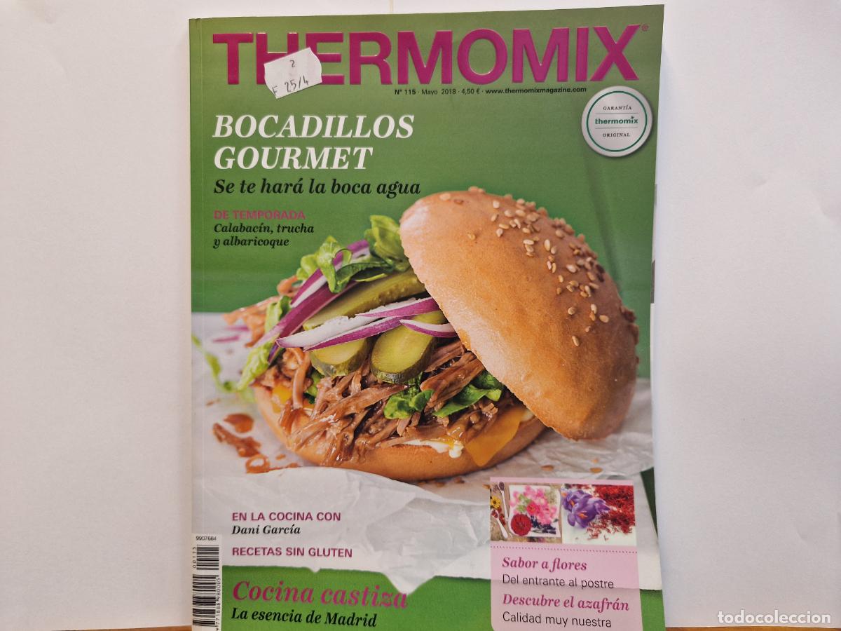 Collectionnisme de Revues et Journaux: THERMOMIX. BOCADILLOS GOURMENT. N 115