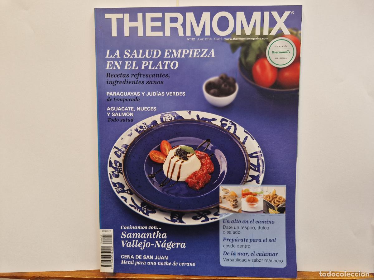 Colecionismo de Revistas e Jornais: THERMOMIX. LA SALUD EMPIEZA EN EL PLATO. CENA DE SANJUAN. N 92