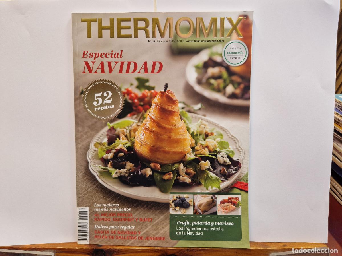 Colecionismo de Revistas e Jornais: THERMOMIX. ESPECIAL NAVIDAD. LO MEJORES MENUS NAVIDE&Ntilde;OS. N 86
