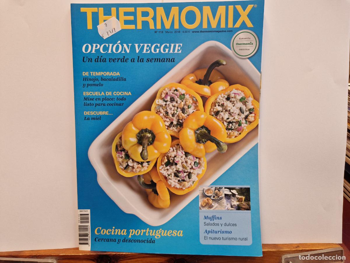 Colecionismo de Revistas e Jornais: THERMOMIX. OPCION VEGGIE. UN DIA VERDE A LA SEMANA. N 113
