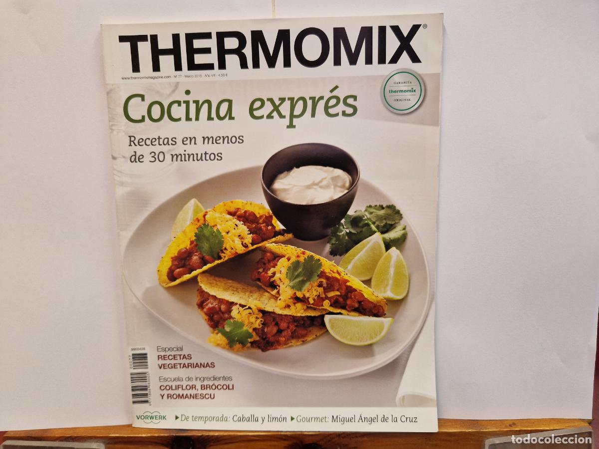 Coleccionismo de Revistas y Peri&oacute;dicos: THERMOMIX. COCINA EXPRES. RECETAS EN MENOS DE 30 MINUTOS N77