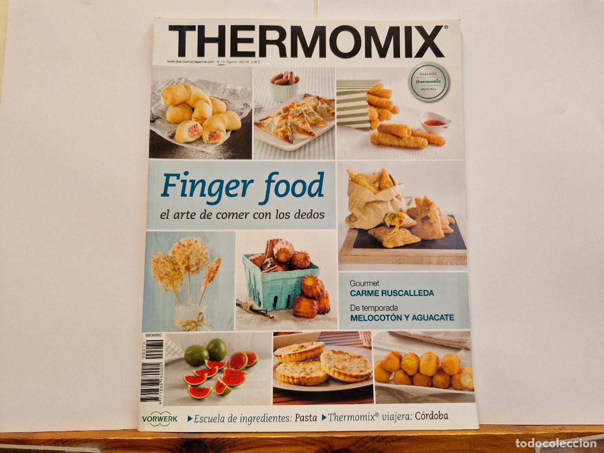 Coleccionismo de Revistas y Peri&oacute;dicos: THERMOMIX. FINGER FOOD. EL ARTE DE COMER CON LOS DEDOS. N70
