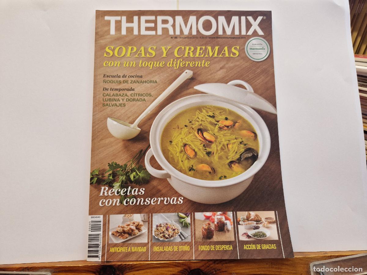Coleccionismo de Revistas y Peri&oacute;dicos: THERMOMIX. SOPAS Y CREMAS CON UNTOQUE DIFERENTE. N85