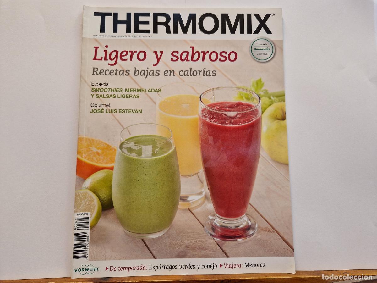 Coleccionismo de Revistas y Peri&oacute;dicos: THERMOMIX. LIGERO Y SABROSO. RECETAS BAJAS EN CALORIAS. N67