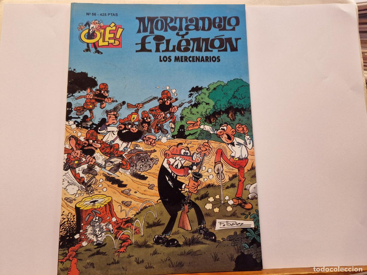 Coleccionismo de Revistas y Peri&oacute;dicos: MORTADELO Y FILEMON. LOS MERCENARIOS. MUNDIAL 82. NUMERO 62