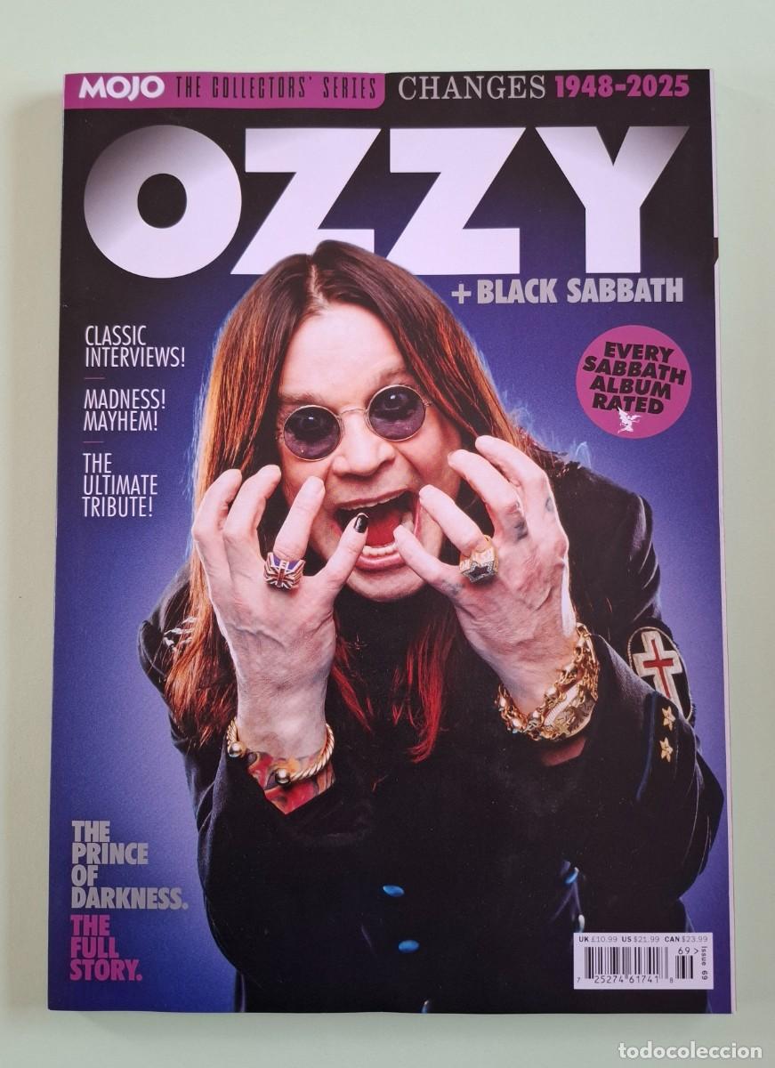 Coleccionismo de Revistas y Peri&oacute;dicos: REVISTA MUSICAL EN INGL&Eacute;S. MOJO. OZZY + BLACK SABBATH