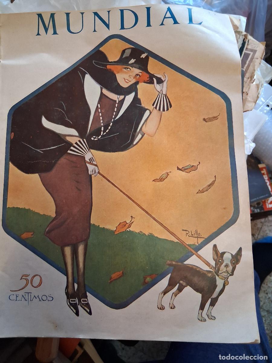 Coleccionismo de Revistas y Peri&oacute;dicos: MUNDIAL Revista Gr&aacute;fica Madrid 7 diciembre de 1922,n&ordm; 22, &ldquo;Los deportes en Espa&ntilde;a&rdquo;