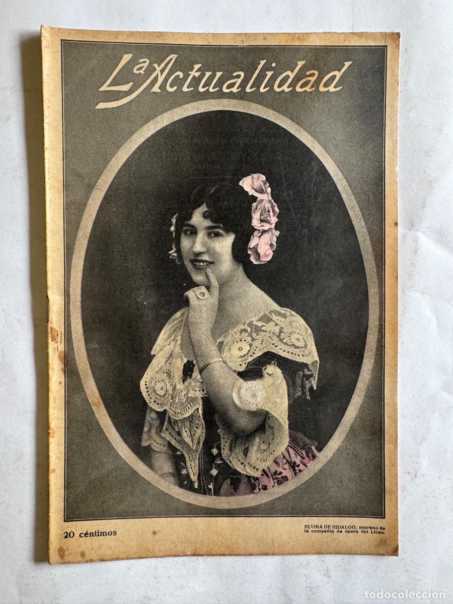 Coleccionismo de Revistas y Peri&oacute;dicos: Revista La Actualidad, A&ntilde;o 1914, Barcelona, Paris