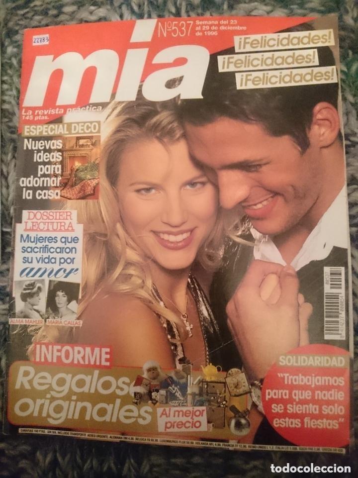 Coleccionismo de Revistas y Peri&oacute;dicos: MIA N 537 DEL 23 AL 29 DICIEMBRE DE 1996