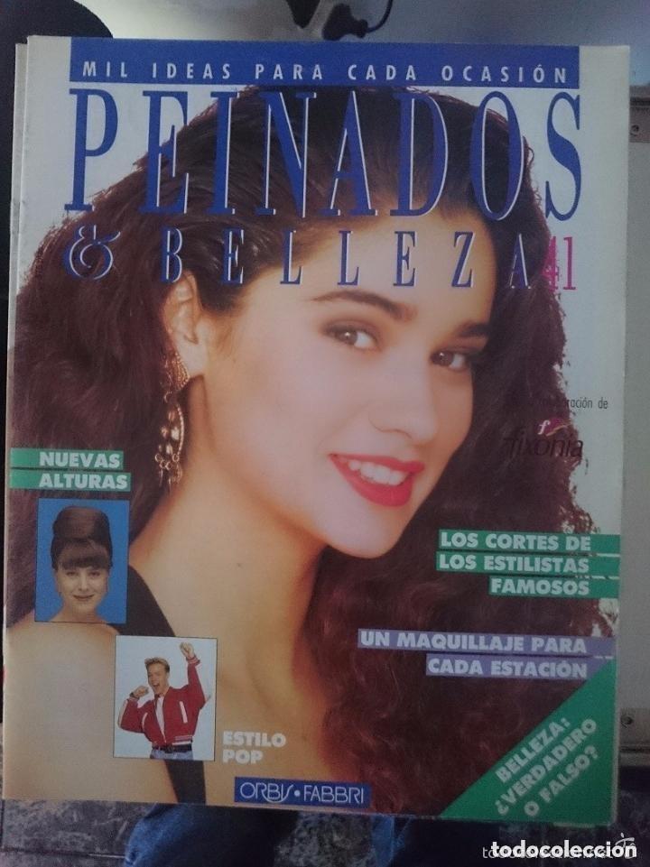 Coleccionismo de Revistas y Peri&oacute;dicos: PEINADOS Y BELLEZA N 41 - MIL IDEAS PARA CADA OCASION - A&Ntilde;OS 90