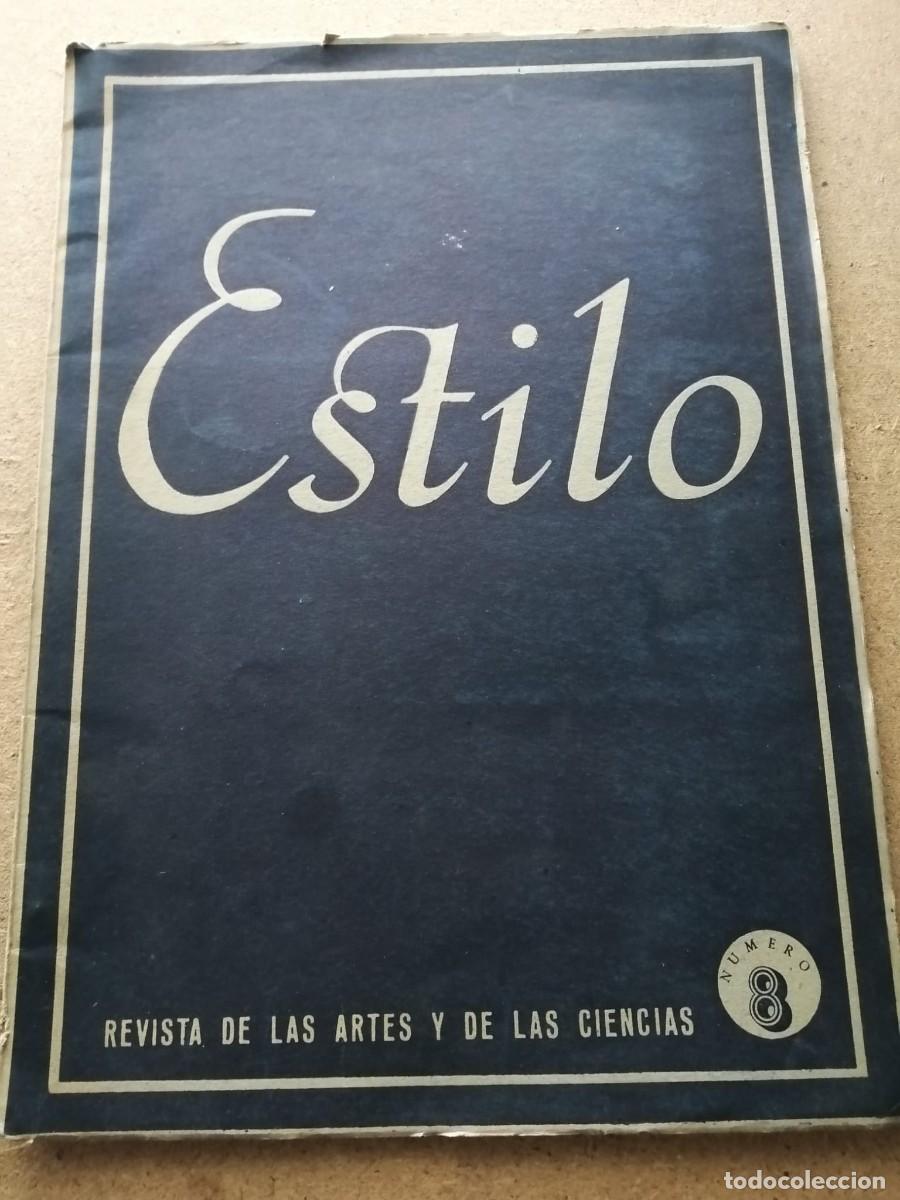 Coleccionismo de Revistas y Peri&oacute;dicos: REVISTA DE LAS ARTES Y DE LAS CIENCIAS ESTILO (NUMERO 8)