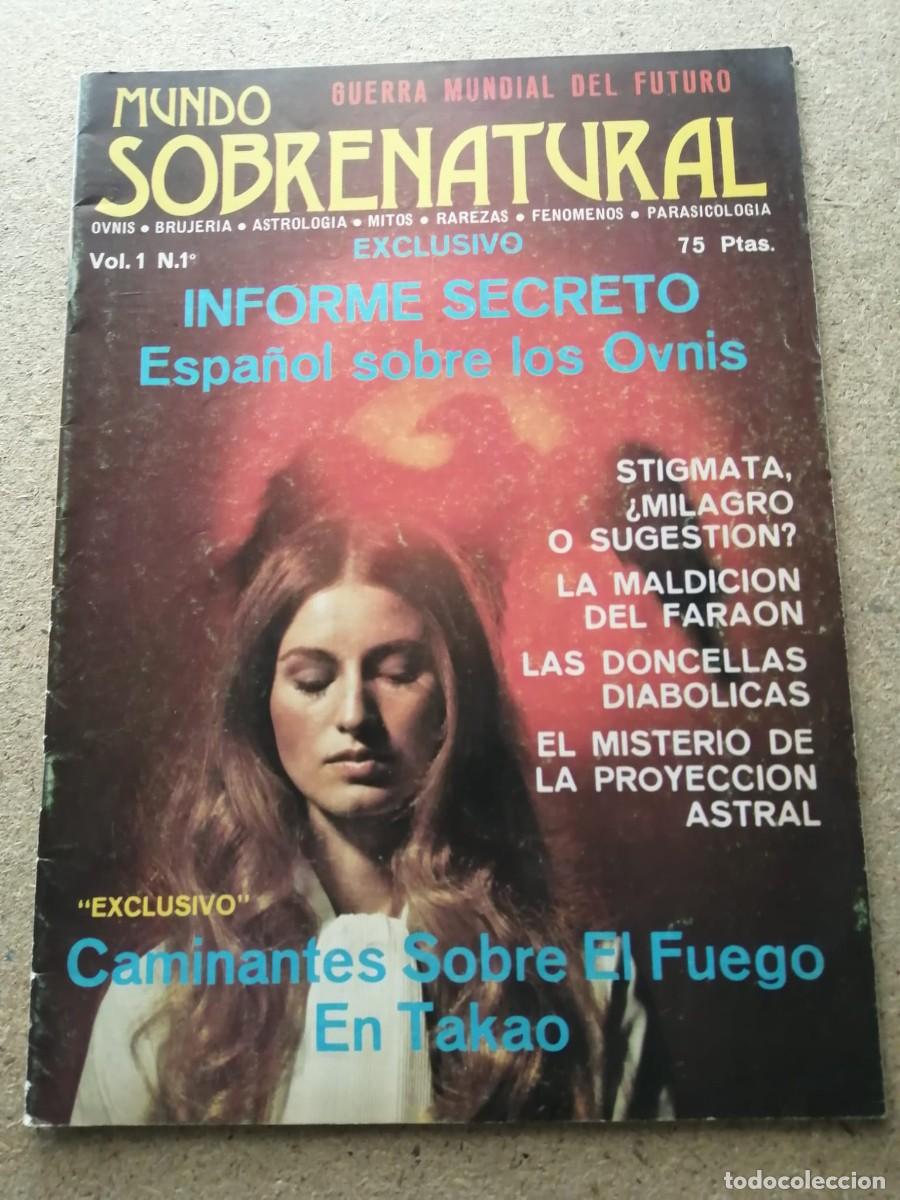 Coleccionismo de Revistas y Peri&oacute;dicos: MUNDO SOBRENATURAL (NUMERO 1) CAMINANTES SOBRE EL FUEGO EN TAKAO