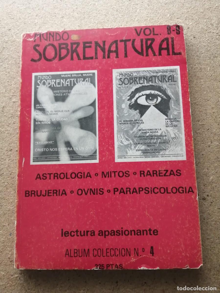 Coleccionismo de Revistas y Peri&oacute;dicos: MUNDO SOBRENATURAL (ALBUM 4) NUMEROS 8 -9