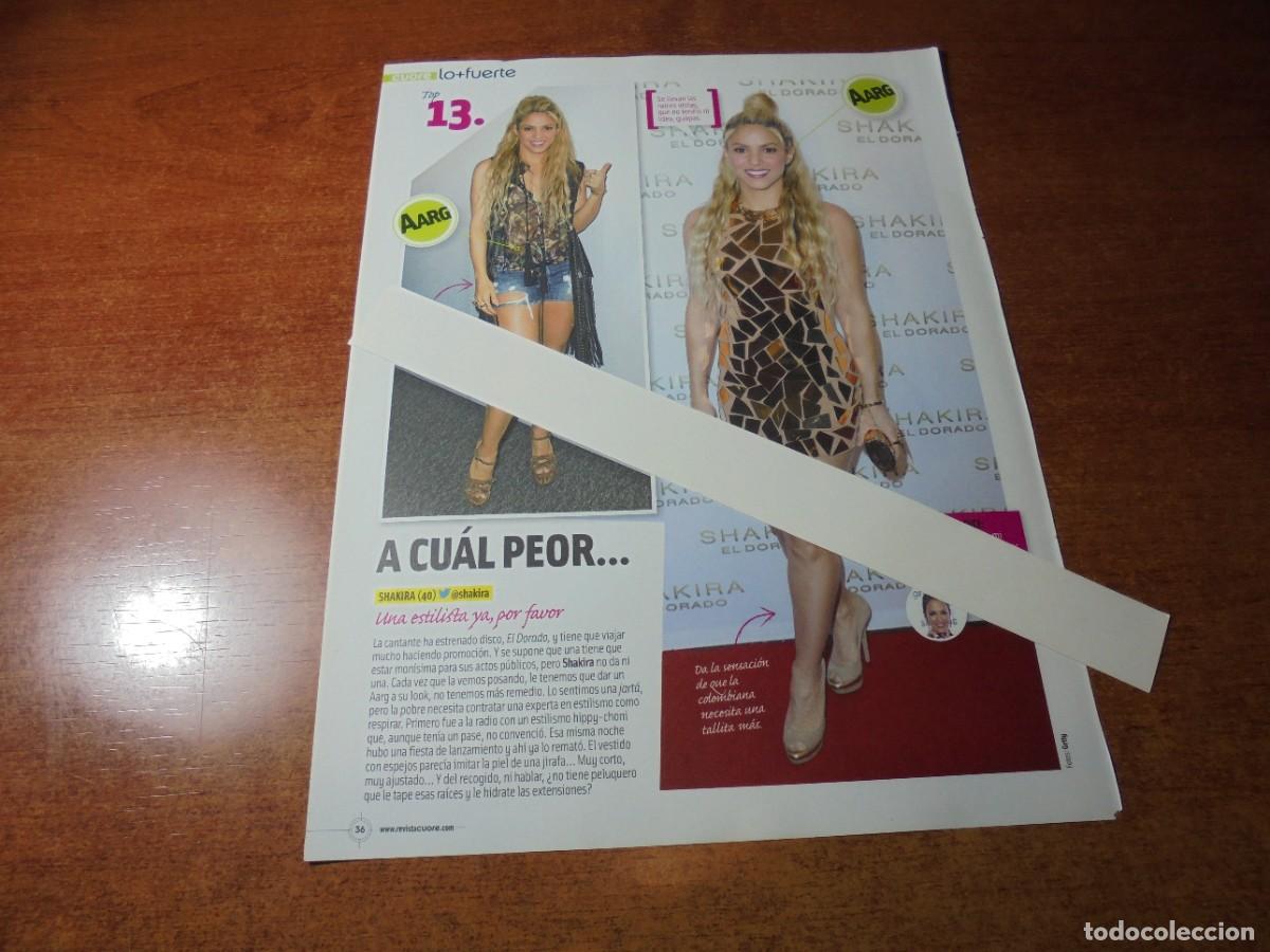 Coleccionismo de Revistas y Peri&oacute;dicos: CLIPPING 2010: SHAKIRA. SIENNA MILLER.