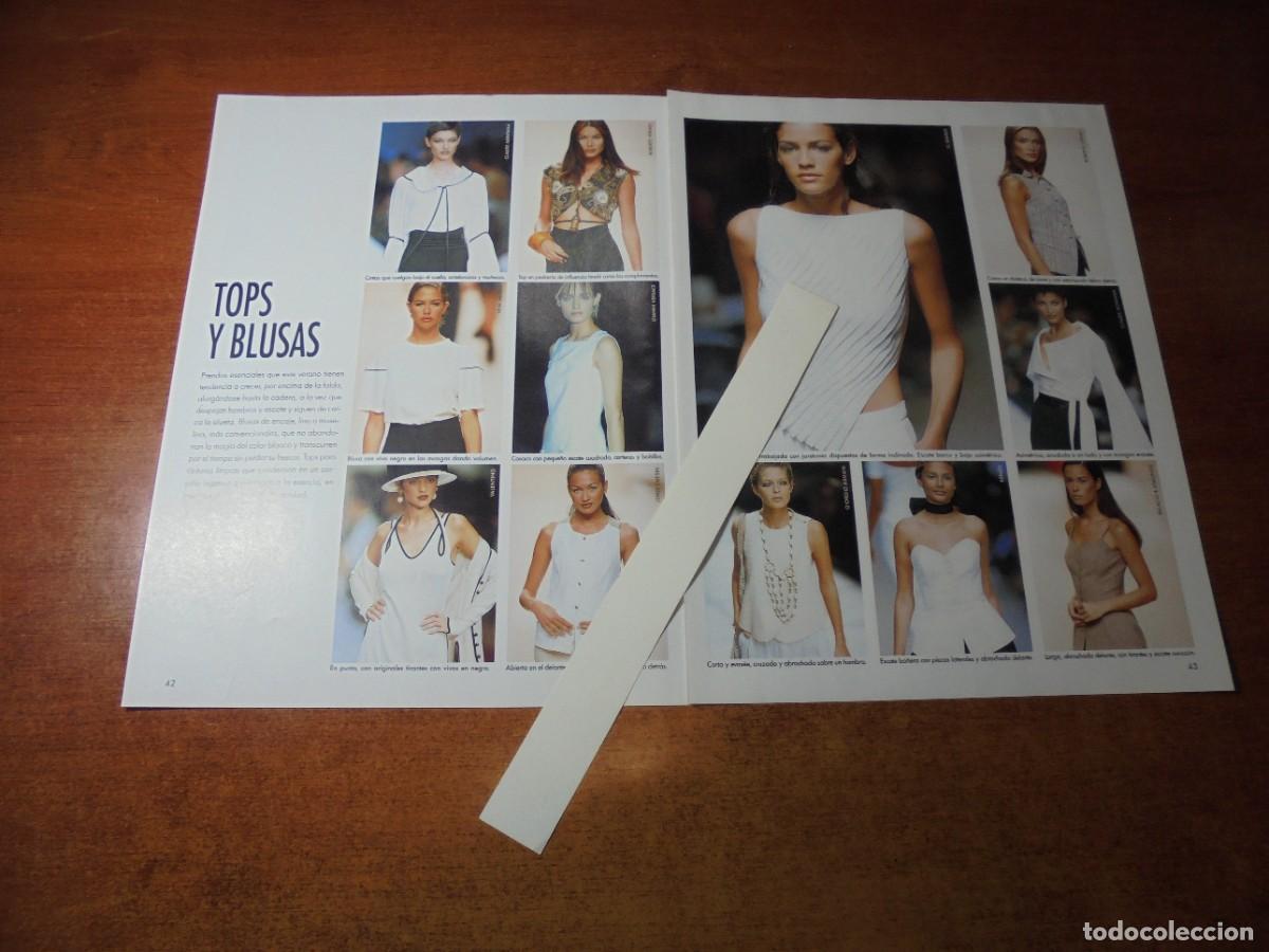 Coleccionismo de Revistas y Peri&oacute;dicos: RETAL 1995. MODA OTO&Ntilde;O-INVIERNO 1995-96 TOP BLUSAS