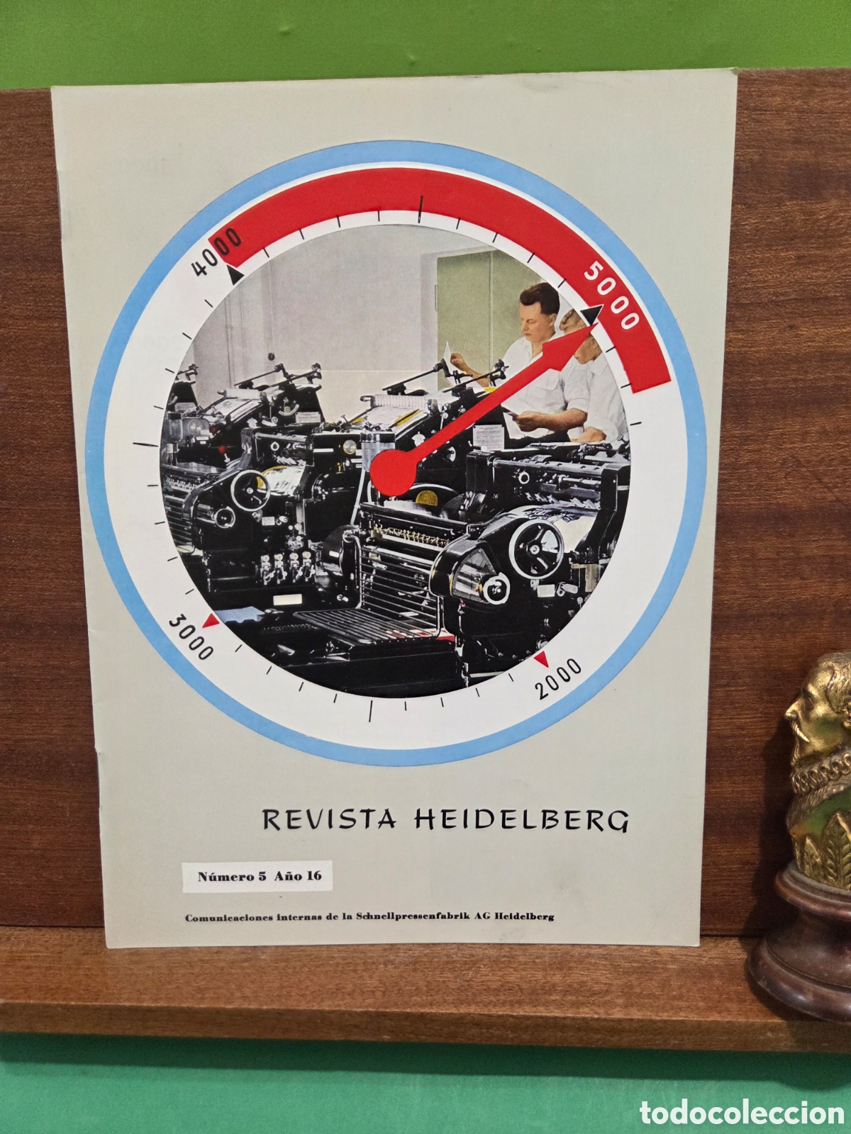 Coleccionismo de Revistas y Peri&oacute;dicos: &rdquo;&rdquo;REVISTA HEIDELBERG&rdquo;&rdquo;..N&deg;5..A&Ntilde;O 16..IMPRESA EN LA ALEMANIA OCCIDENTAL..ORIGINAL HEIDELBERG...