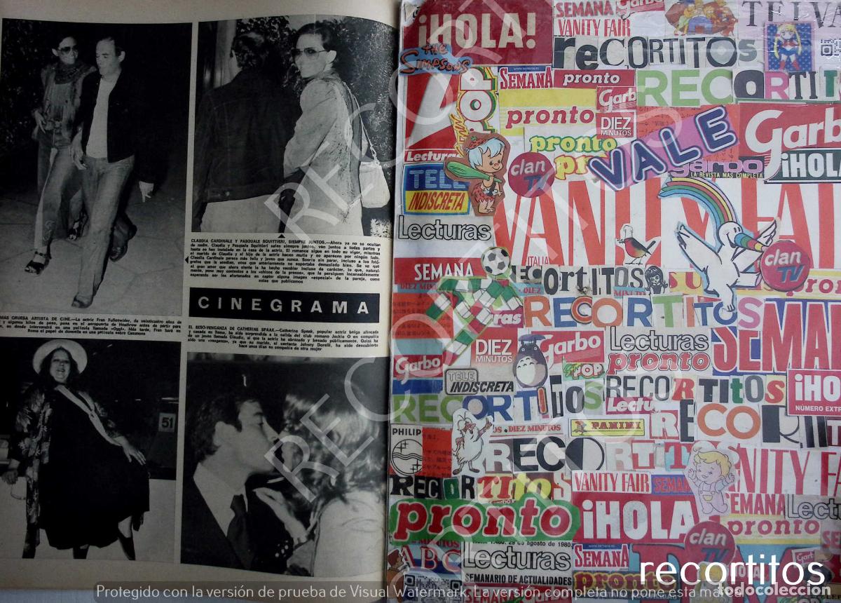 Coleccionismo de Revistas y Peri&oacute;dicos: fran fullenwider catherine spaak claudia cardinale pasquale souittieri