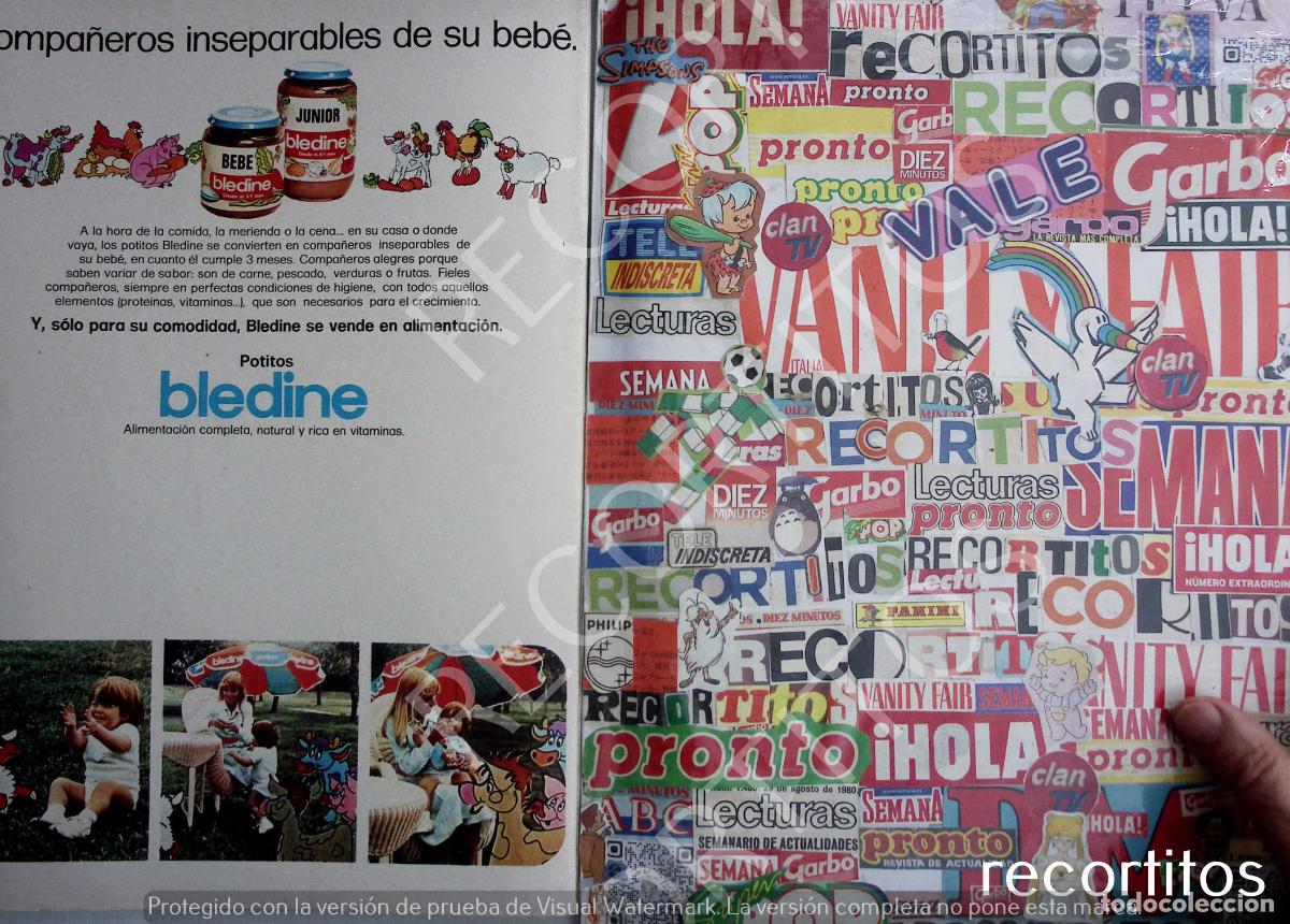 Coleccionismo de Revistas y Peri&oacute;dicos: bledine alimentos infantiles anuncio publicidad