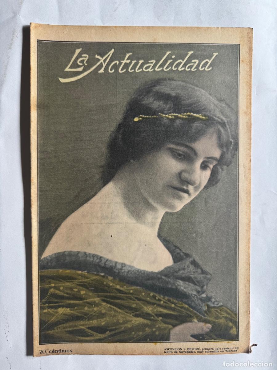 Coleccionismo de Revistas y Peri&oacute;dicos: Revista La Actualidad, A&ntilde;o 1914, Canada, Inglaterra, Rusia