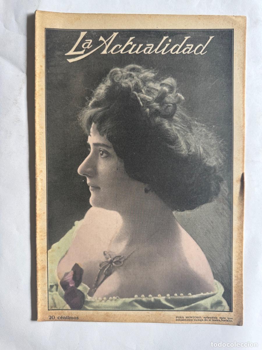 Coleccionismo de Revistas y Peri&oacute;dicos: Revista La Actualidad, A&ntilde;o 1914, Madrid, Barcelona, Guerra