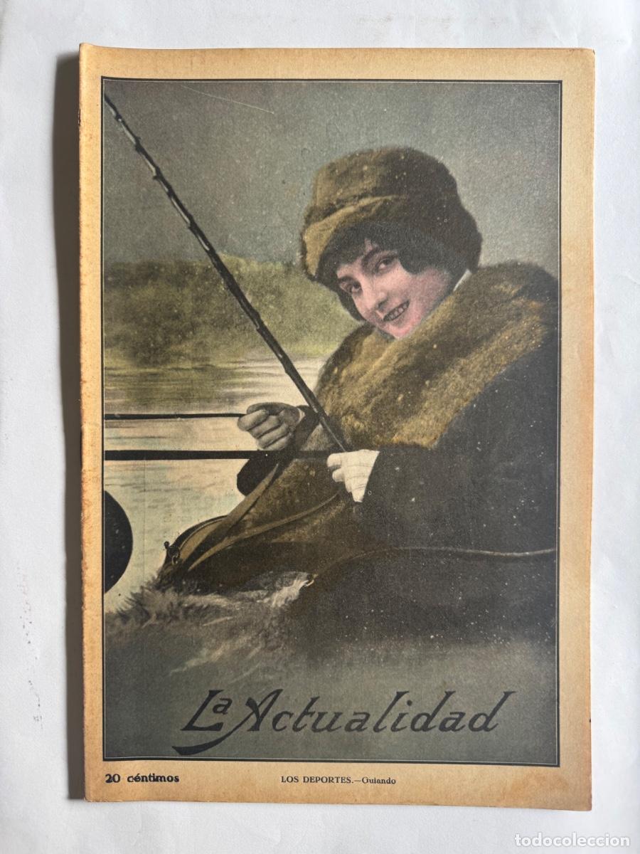 Coleccionismo de Revistas y Peri&oacute;dicos: Revista La Actualidad, A&ntilde;o 1915, Madrid, Barcelona, Guerra