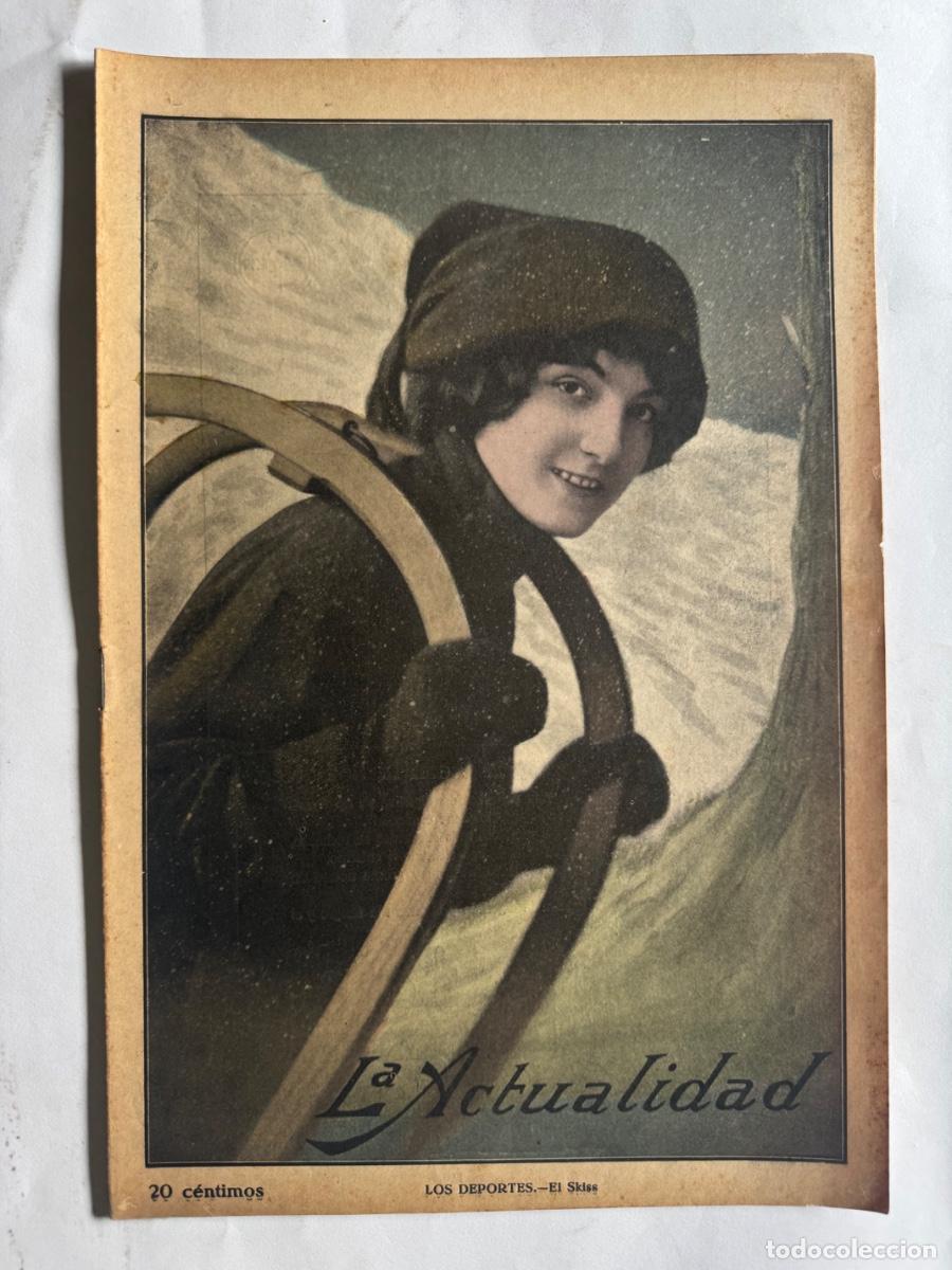 Coleccionismo de Revistas y Peri&oacute;dicos: Revista La Actualidad, A&ntilde;o 1915, Valencia, Tarrasa, Barcelona, Guerra