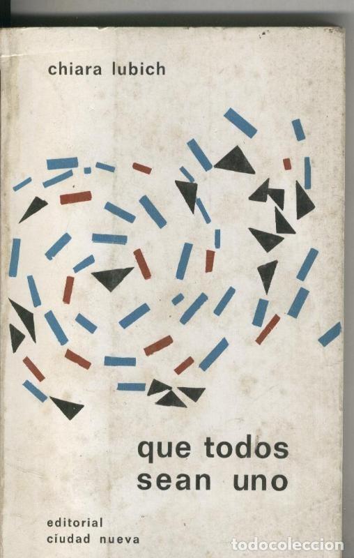 Sammeln von Zeitschriften und Zeitungen: Que todos sean uno - Chiara Lubich