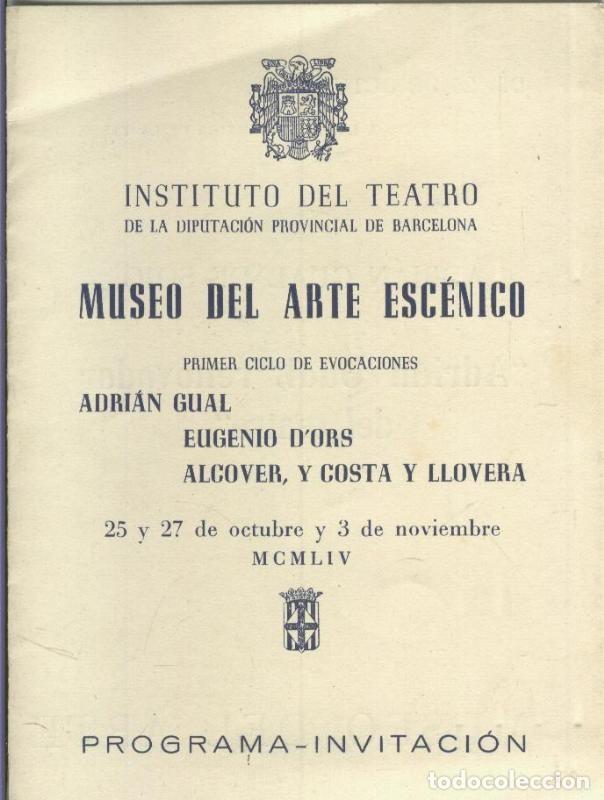 Colecionismo de Revistas e Jornais: Museo del arte escenico - Varios