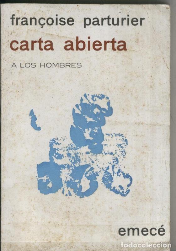 Colecionismo de Revistas e Jornais: Carta abierta a los hombres - Fran&ccedil;oise Parturier