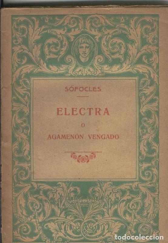 Coleccionismo de Revistas y Peri&oacute;dicos: Electra o Agamenon vengado - Sofocles