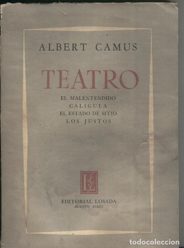 Coleccionismo de Revistas y Peri&oacute;dicos: Teatro - Albert Camus