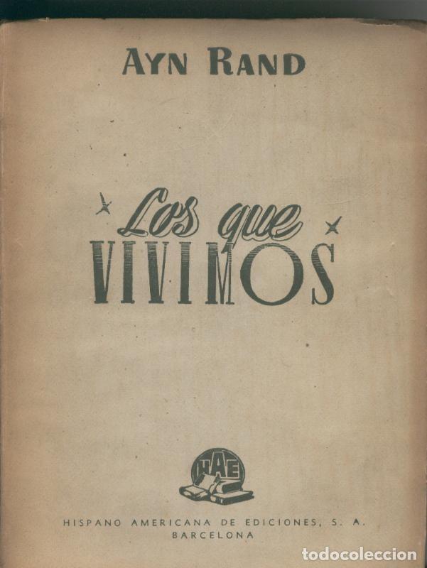 Sammeln von Zeitschriften und Zeitungen: Los que vivimos - Ayn Rand