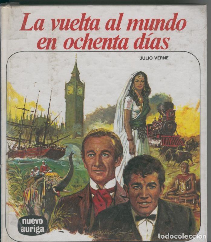 Colecionismo de Revistas e Jornais: La vuelta al mundo en ochenta dias - Julio Verne