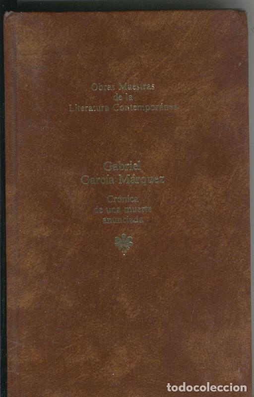 Coleccionismo de Revistas y Peri&oacute;dicos: Cronica de una muerte anunciada - Gabriel Garcia Marquez