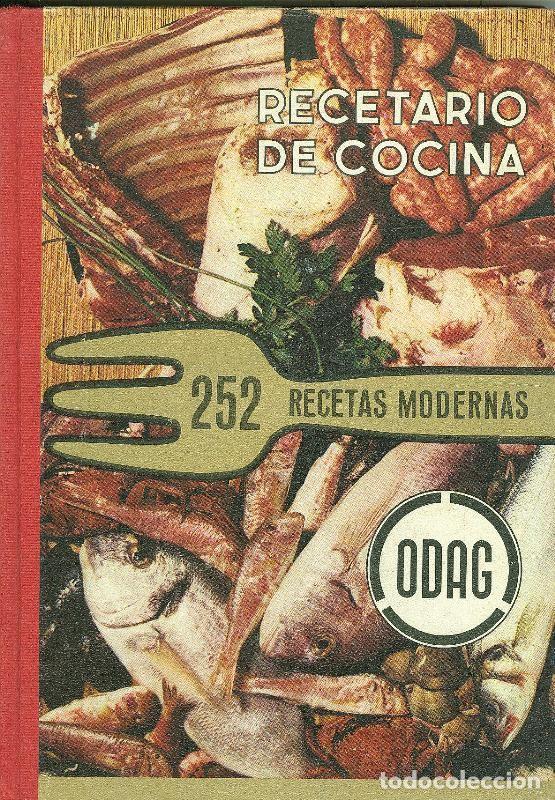 Colecionismo de Revistas e Jornais: Recetario de cocina - Varios