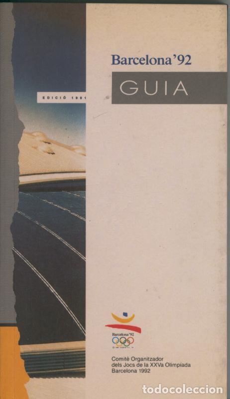 Coleccionismo de Revistas y Peri&oacute;dicos: Guia Barcelona 92 - Varios