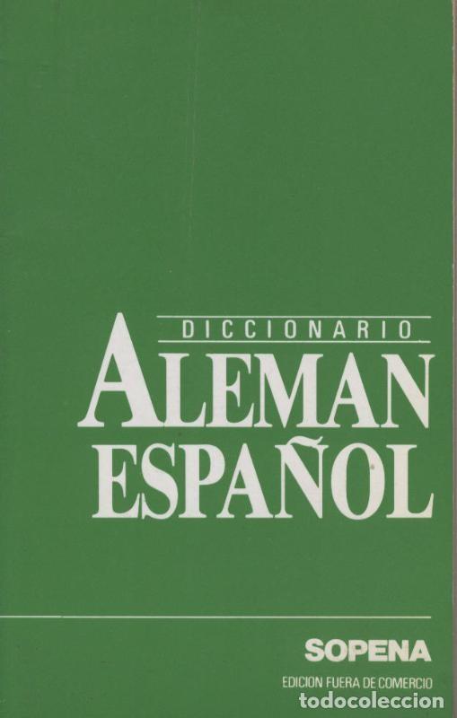 Collectionnisme de Revues et Journaux: Diccionario Aleman Espa&ntilde;ol - Franz Muller