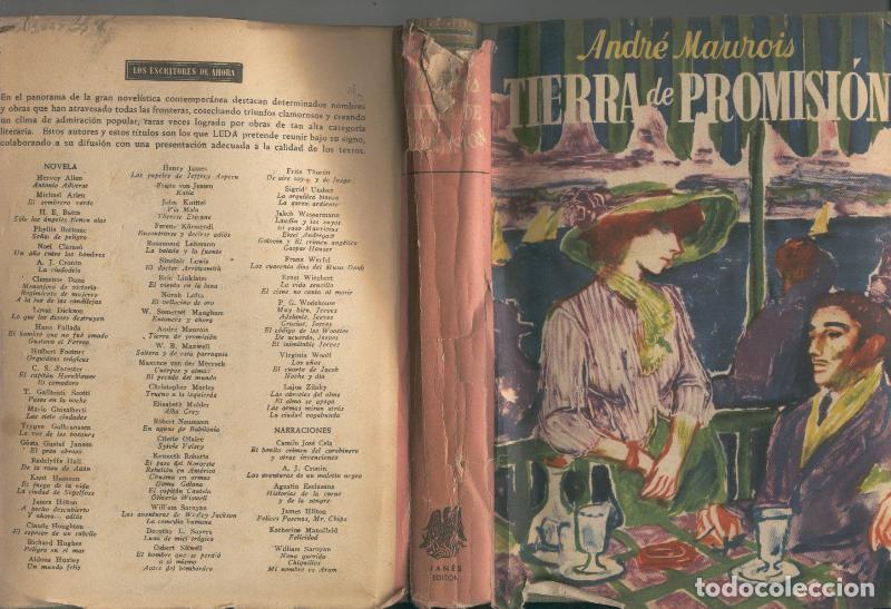 Collectionnisme de Revues et Journaux: Tierra de promision - Andre Maurois