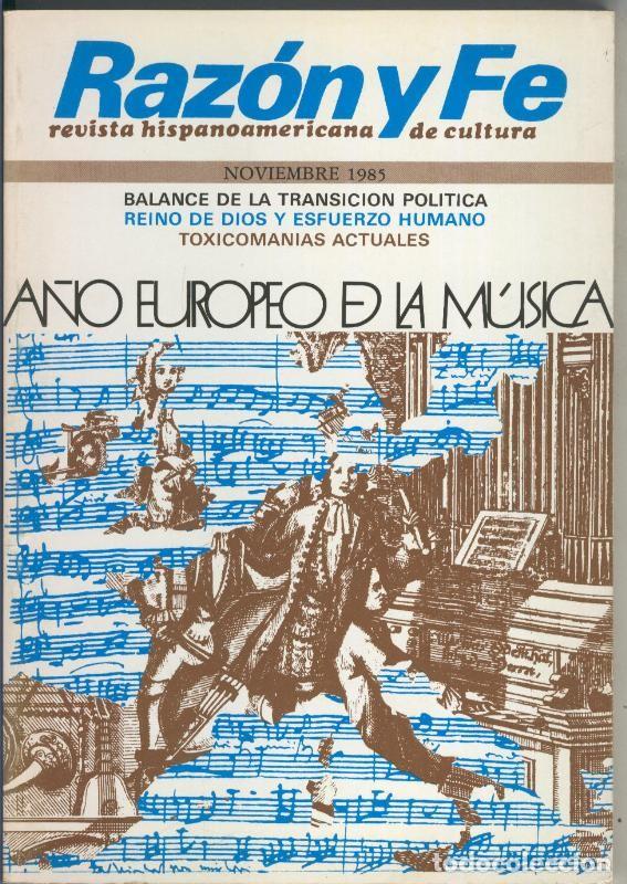 Collection Magazines and Newspapers: Razon y Fe noviembre 1985 - Varios