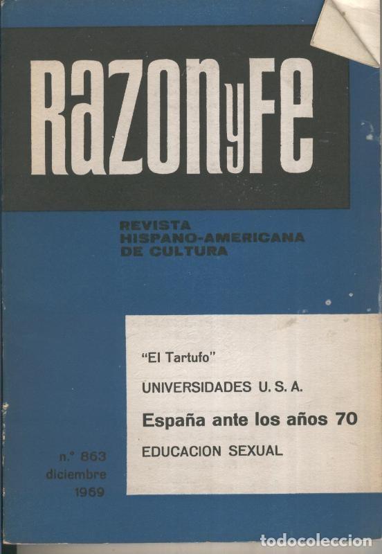 Collection Magazines and Newspapers: Razon y Fe diciembre 1969 - Varios