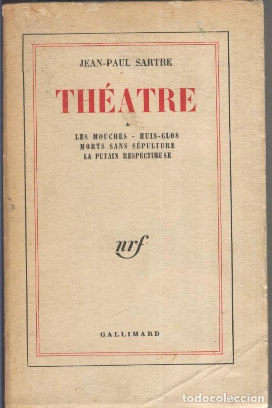 Collectionnisme de Revues et Journaux: Theatre - Jean Paul Sartre