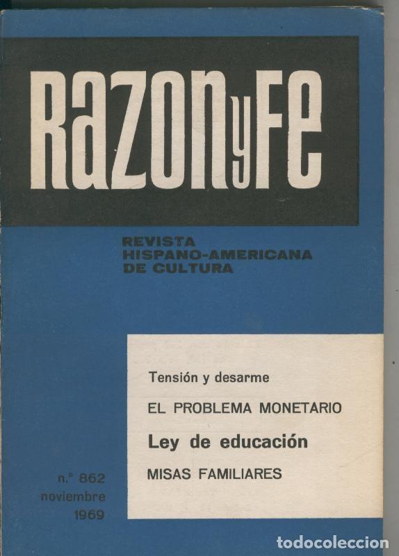 Sammeln von Zeitschriften und Zeitungen: Razon y fe noviembre 1969 - Varios