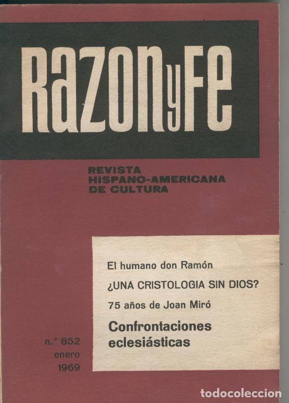 Sammeln von Zeitschriften und Zeitungen: Razon y fe enero 1969 - Varios