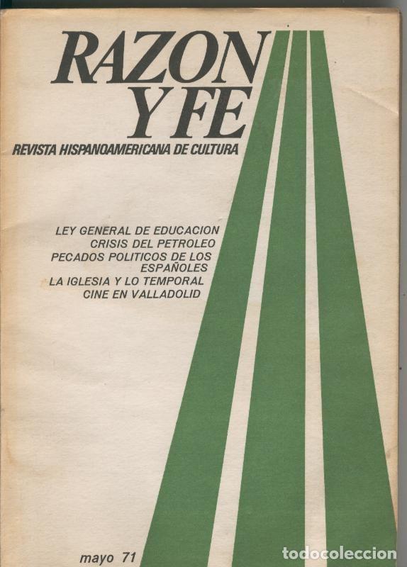 Sammeln von Zeitschriften und Zeitungen: Razon y fe mayo 1971 - Varios