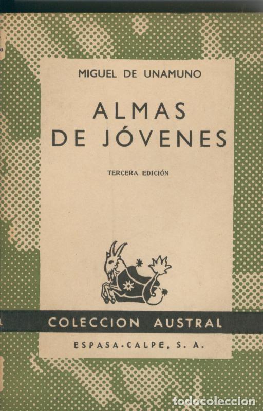 Coleccionismo de Revistas y Peri&oacute;dicos: Almas de jovenes - Miguel de Unamuno