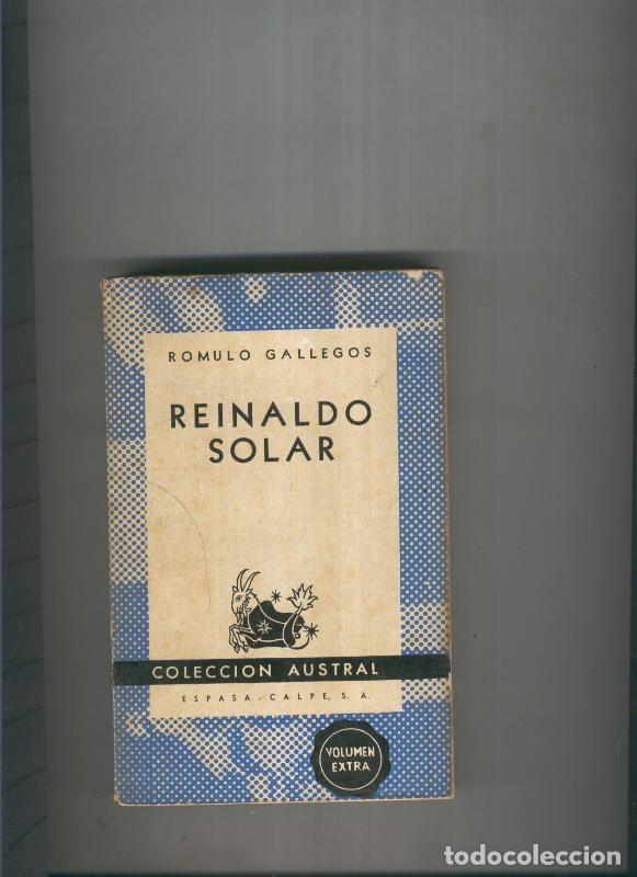 Colecionismo de Revistas e Jornais: Austral 0244 : Reinaldo Solar - Romulo Gallegos